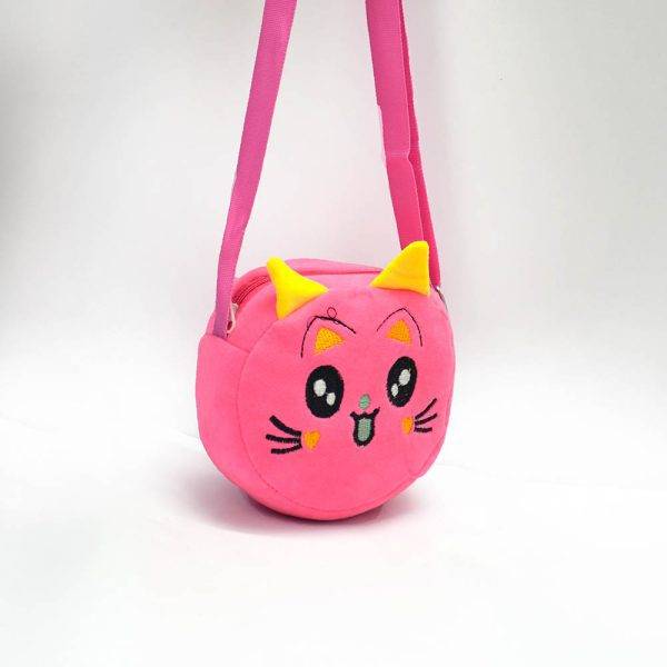 Kids Bag cute cat cartoon bag Pink /Pink Color Cat Cartoon for kids