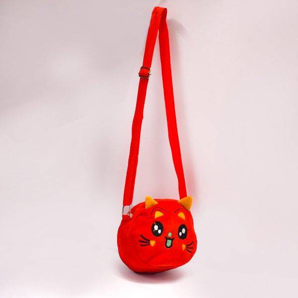 Kids Bag cute cat cartoon bag red /Red Color Cat Cartoon for kids